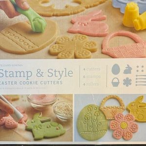 Williams Sonoma Stamp & Style Easter Cookie Cutter Set